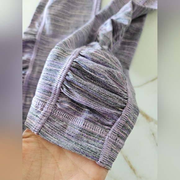 Lululemon Speed Tight IV Space Dye Camo Tender Violet Black Grape Purple Size 6 - Picture 13 of 16